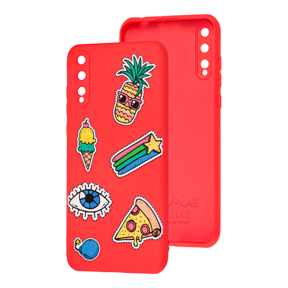 WAVE Fancy для Huawei P Smart S/Y8p (color style/red)-0